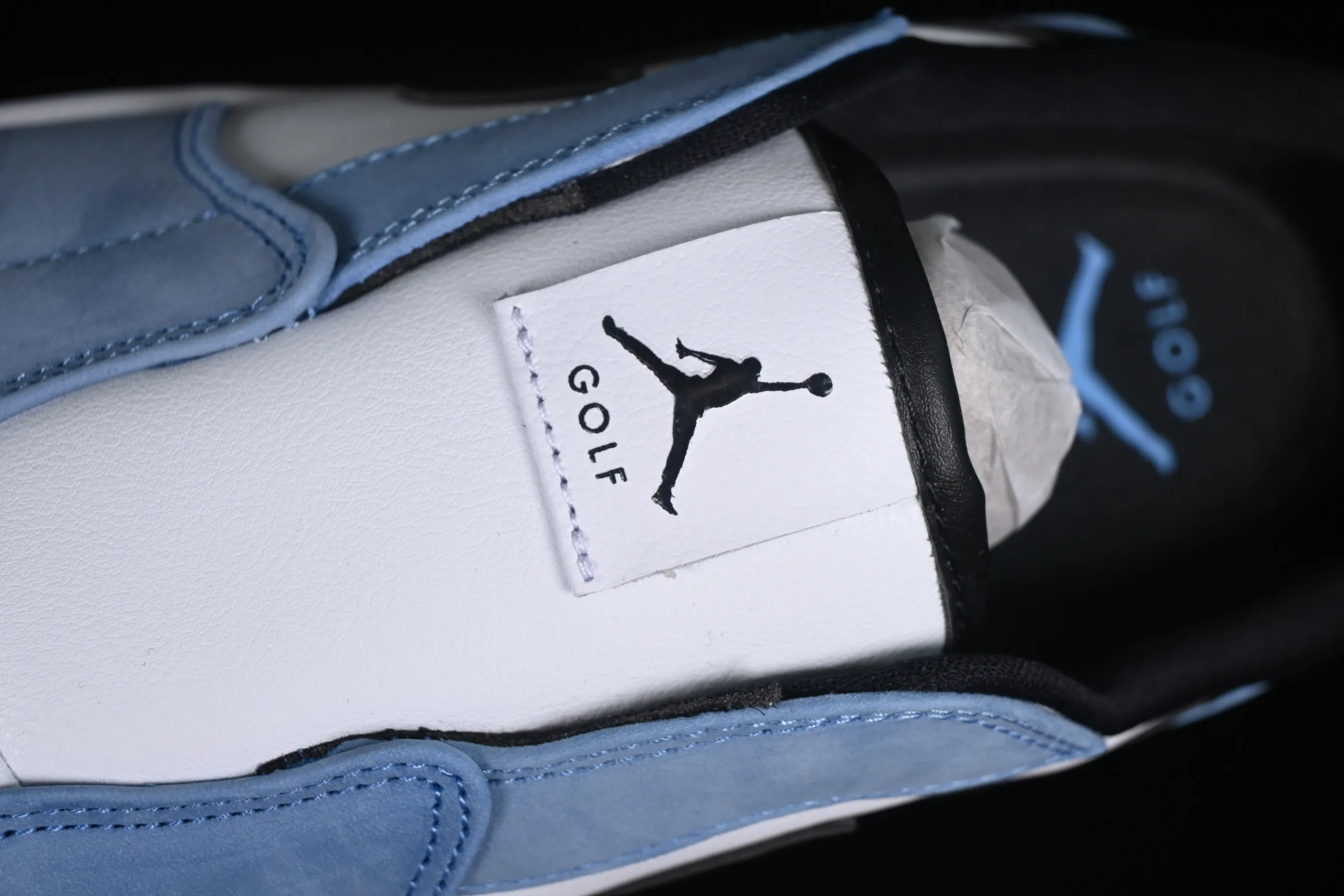 All categories Air Jordan Jordan series basketball shoes Air Jordan 1 Low Air Jordan 1 Mule Golf "University Blue" AJ1 Joe 1 North Carolina Blue Golf kick FJ1214-400